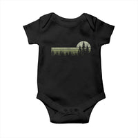 Trees Wildlife Nature Vintage Forest Baby Onesie - Wonder Print Shop