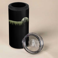 Trees Wildlife Nature Vintage Forest 4 in 1 Can Cooler Tumbler - Wonder Print Shop