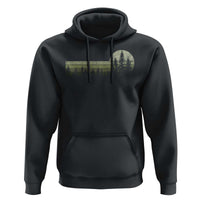 Trees Wildlife Nature Vintage Forest Hoodie - Wonder Print Shop