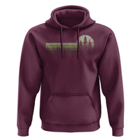 Trees Wildlife Nature Vintage Forest Hoodie - Wonder Print Shop