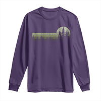 Trees Wildlife Nature Vintage Forest Long Sleeve Shirt - Wonder Print Shop