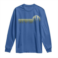 Trees Wildlife Nature Vintage Forest Long Sleeve Shirt - Wonder Print Shop