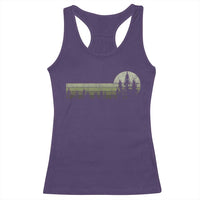 Trees Wildlife Nature Vintage Forest Racerback Tank Top - Wonder Print Shop