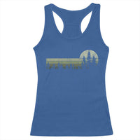 Trees Wildlife Nature Vintage Forest Racerback Tank Top - Wonder Print Shop