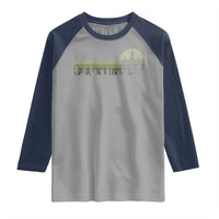 Trees Wildlife Nature Vintage Forest Raglan Shirt - Wonder Print Shop