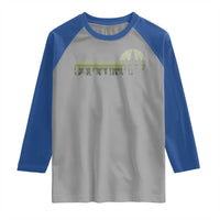 Trees Wildlife Nature Vintage Forest Raglan Shirt - Wonder Print Shop