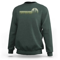Trees Wildlife Nature Vintage Forest Sweatshirt - Wonder Print Shop