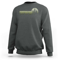Trees Wildlife Nature Vintage Forest Sweatshirt - Wonder Print Shop
