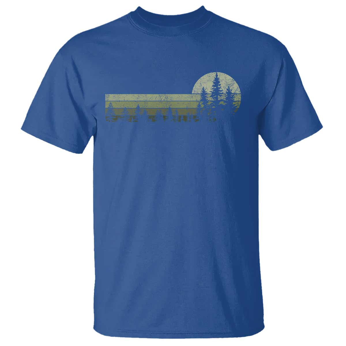 Trees Wildlife Nature Vintage Forest T Shirt - Wonder Print Shop