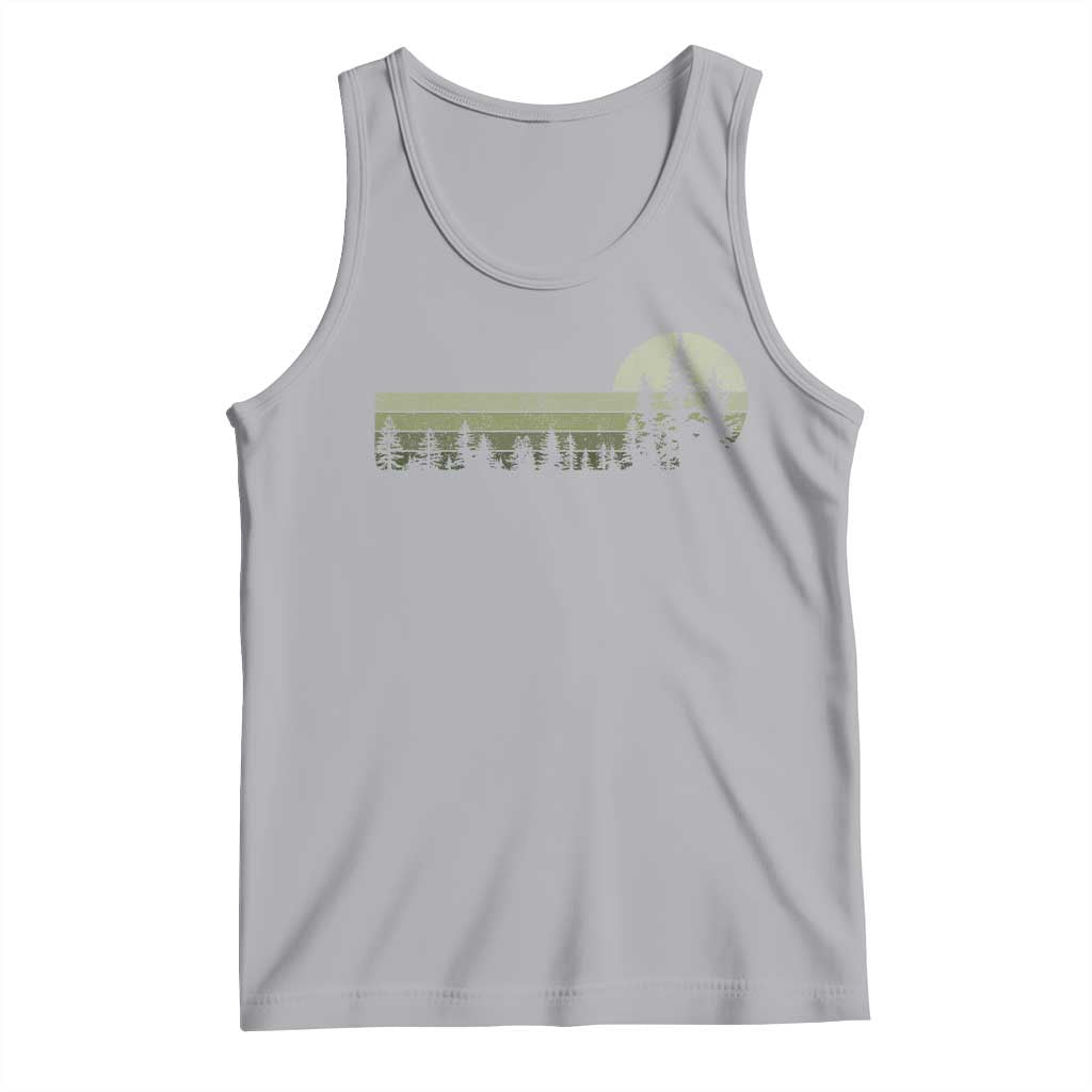 Trees Wildlife Nature Vintage Forest Tank Top - Wonder Print Shop