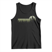 Trees Wildlife Nature Vintage Forest Tank Top - Wonder Print Shop