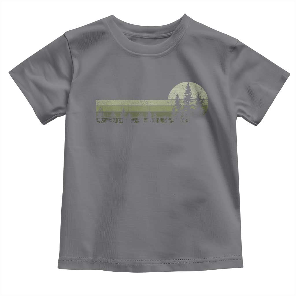Trees Wildlife Nature Vintage Forest Toddler T Shirt - Wonder Print Shop