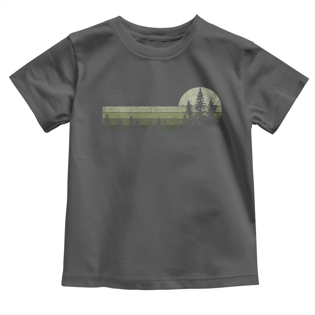 Trees Wildlife Nature Vintage Forest Toddler T Shirt - Wonder Print Shop