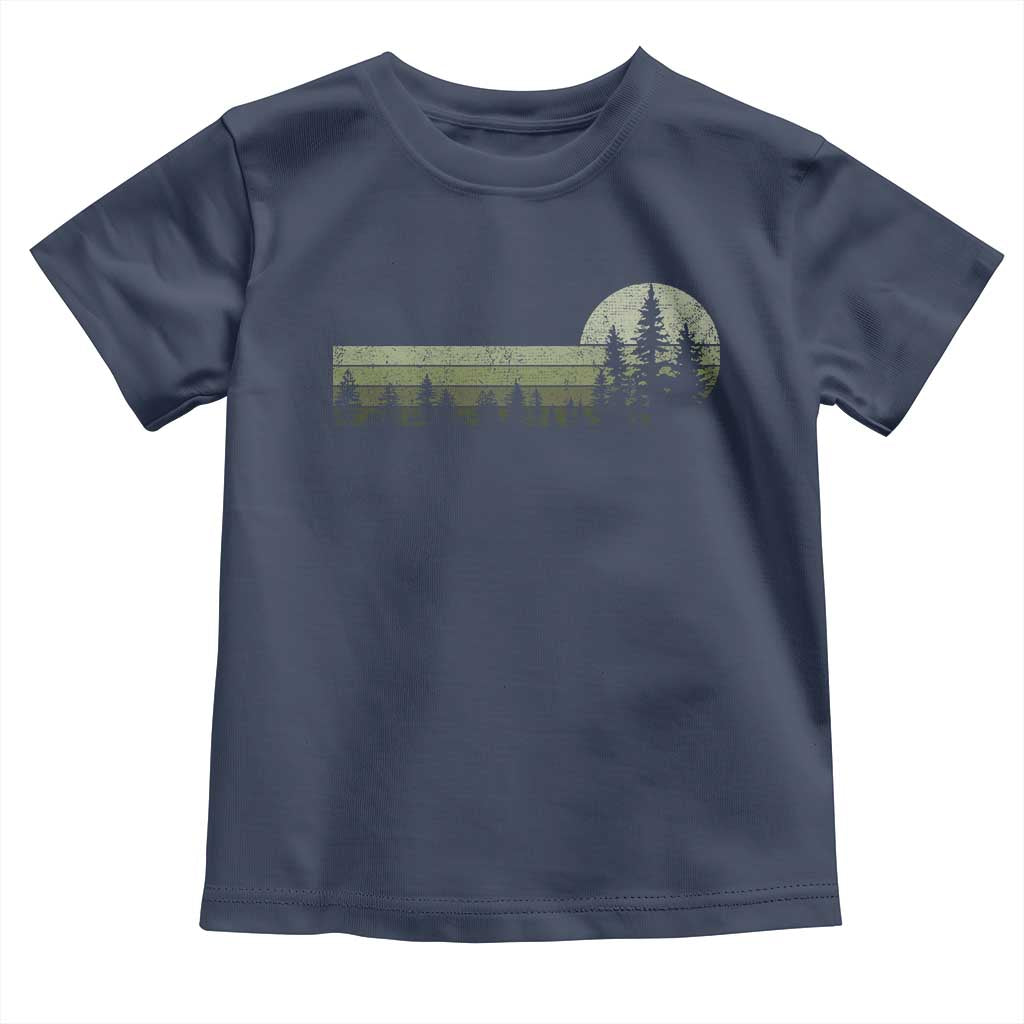 Trees Wildlife Nature Vintage Forest Toddler T Shirt - Wonder Print Shop