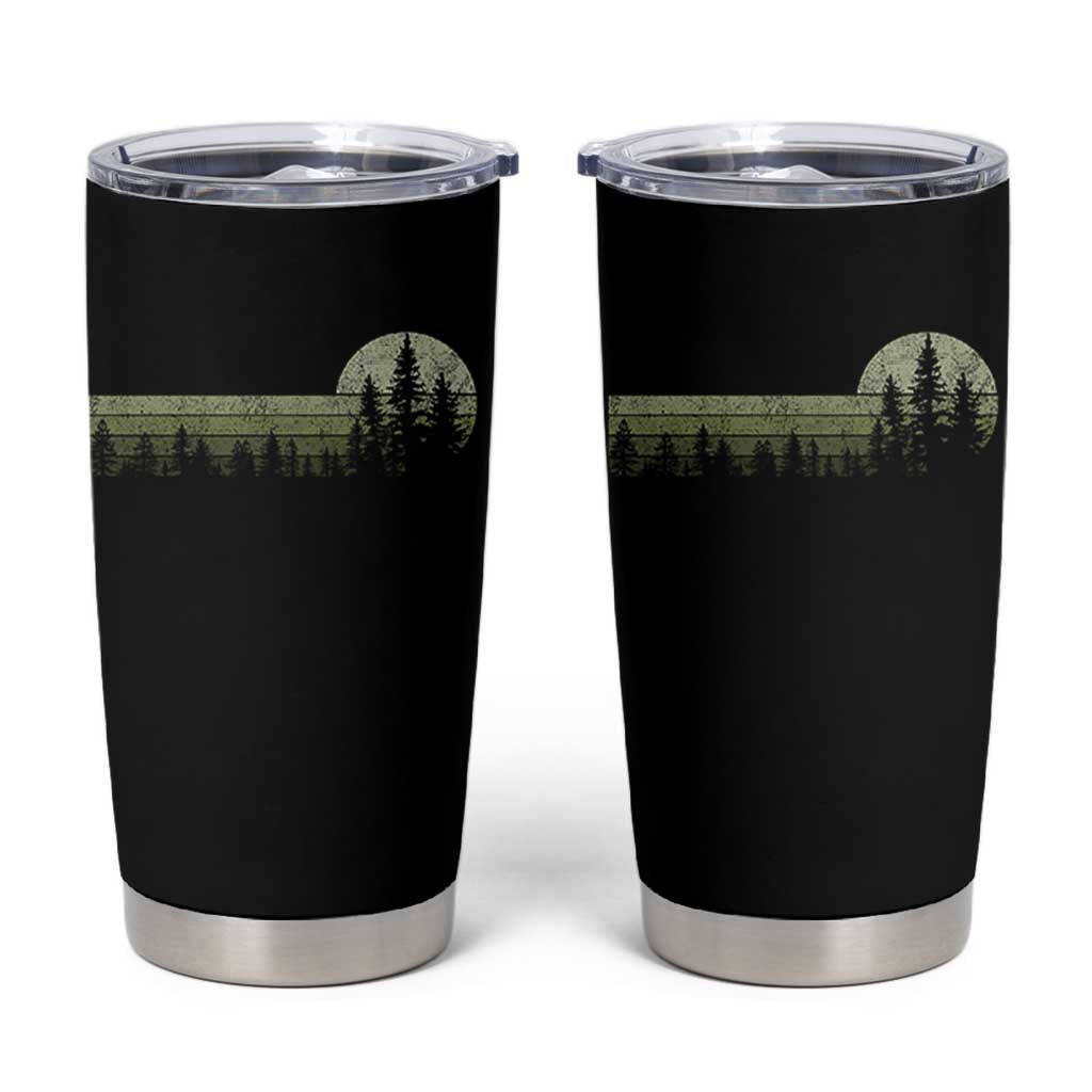 Trees Wildlife Nature Vintage Forest Tumbler Cup - Wonder Print Shop