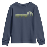 Trees Wildlife Nature Vintage Forest Youth Sweatshirt - Wonder Print Shop