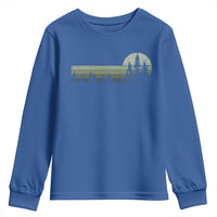Trees Wildlife Nature Vintage Forest Youth Sweatshirt - Wonder Print Shop