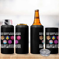 When Someone Attacks One Party Member D20 Dice LGBTQ Ally 4 in 1 Can Cooler Tumbler - Wonder Print Shop