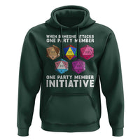 When Someone Attacks One Party Member D20 Dice LGBTQ Ally Hoodie - Wonder Print Shop