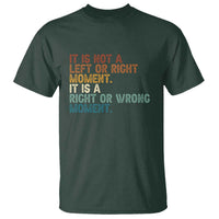 Retro Cory Booker Quotes T Shirt This is a Right or Wrong Moment Subtle FDT - Wonder Print Shop