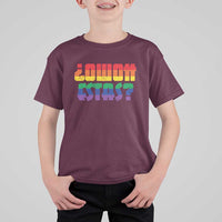 Como Estas T Shirt For Kid Funny Spanish LGBT Pride Latinx Retro Queer Inclusive Gift - Wonder Print Shop