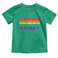 Como Estas Toddler T Shirt Funny Spanish LGBT Pride Latinx Retro Queer Inclusive Gift - Wonder Print Shop