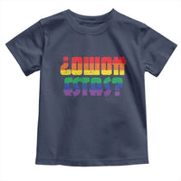 Como Estas Toddler T Shirt Funny Spanish LGBT Pride Latinx Retro Queer Inclusive Gift - Wonder Print Shop