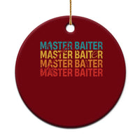 Master Baiter Ceramic Ornament Retro Bass Fishing Funny Fish Fisherman - Wonder Print Shop