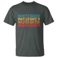 Master Baiter T Shirt Retro Bass Fishing Funny Fish Fisherman - Wonder Print Shop