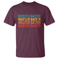 Master Baiter T Shirt Retro Bass Fishing Funny Fish Fisherman - Wonder Print Shop