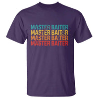 Master Baiter T Shirt Retro Bass Fishing Funny Fish Fisherman - Wonder Print Shop
