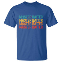 Master Baiter T Shirt Retro Bass Fishing Funny Fish Fisherman - Wonder Print Shop
