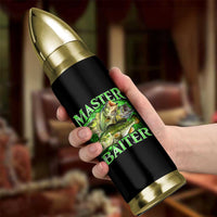 Master Baiter Bullet Tumbler Funny Bass Fishing Fisher Bootleg Graphic - Wonder Print Shop