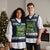 Master Baiter V-Neck Knit Sweater Vest Funny Bass Fishing Fisher Bootleg Graphic - Wonder Print Shop