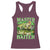 Master Baiter Racerback Tank Top Funny Bass Fishing Fisher Bootleg Graphic - Wonder Print Shop