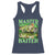 Master Baiter Racerback Tank Top Funny Bass Fishing Fisher Bootleg Graphic - Wonder Print Shop