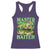 Master Baiter Racerback Tank Top Funny Bass Fishing Fisher Bootleg Graphic - Wonder Print Shop
