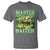 Master Baiter T Shirt Funny Bass Fishing Fisher Bootleg Graphic - Wonder Print Shop