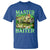 Master Baiter T Shirt Funny Bass Fishing Fisher Bootleg Graphic - Wonder Print Shop