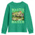 Master Baiter Youth Sweatshirt Funny Bass Fishing Fisher Bootleg Graphic - Wonder Print Shop