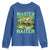 Master Baiter Youth Sweatshirt Funny Bass Fishing Fisher Bootleg Graphic - Wonder Print Shop