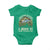 Retro Master Baiter Baby Onesie Funny Bass Fishing Fisher - Wonder Print Shop