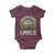 Retro Master Baiter Baby Onesie Funny Bass Fishing Fisher - Wonder Print Shop