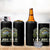 Retro Master Baiter 4 in 1 Can Cooler Tumbler Funny Bass Fishing Fisher - Wonder Print Shop