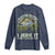 Retro Master Baiter Long Sleeve Shirt Funny Bass Fishing Fisher - Wonder Print Shop