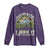 Retro Master Baiter Long Sleeve Shirt Funny Bass Fishing Fisher - Wonder Print Shop
