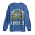 Retro Master Baiter Long Sleeve Shirt Funny Bass Fishing Fisher - Wonder Print Shop