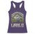 Retro Master Baiter Racerback Tank Top Funny Bass Fishing Fisher - Wonder Print Shop