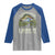 Retro Master Baiter Raglan Shirt Funny Bass Fishing Fisher - Wonder Print Shop