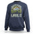 Retro Master Baiter Sweatshirt Funny Bass Fishing Fisher - Wonder Print Shop